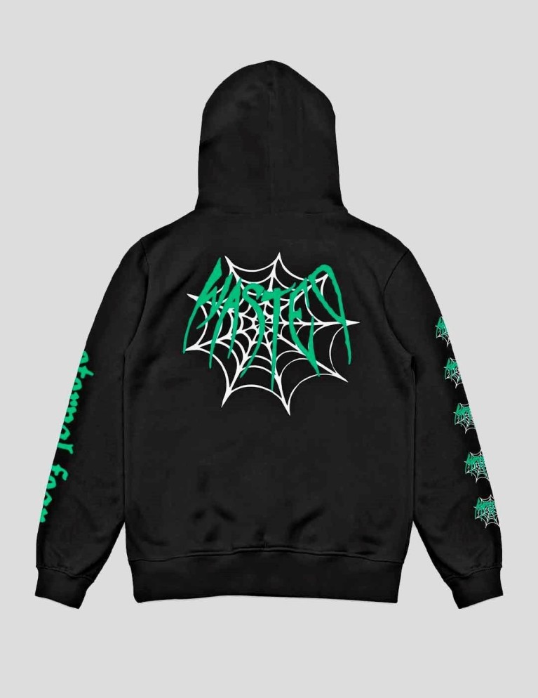 Sudadeira WASTED PARIS fear hoodie black